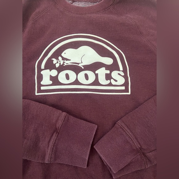Burgundy Roots Crewneck - Size Small - Picture 3 of 4